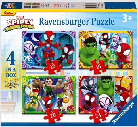 Puzzle 2D 4w1: Spidey & Friends