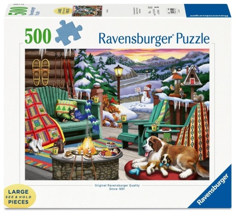 Puzzle 2D: Zimowy klimat 500el