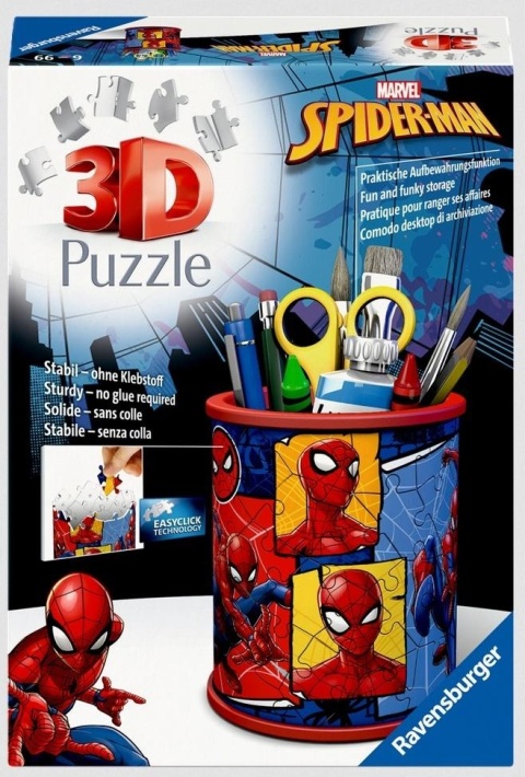 Puzzle 3D Przybornik Spiderman