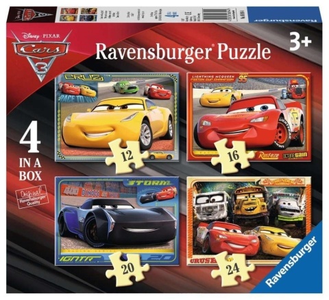 Puzzle 4w1 Auta 3