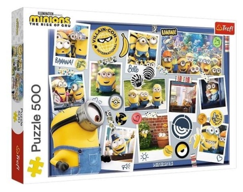 Puzzle 500 Zwariowana kolekcja zdjęć TREFL