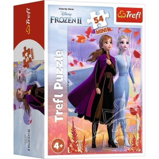 Puzzle 54 mini W świecie Anny i Elsy 2 TREFL