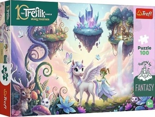 Puzzle 100 Magiczne światy TREFL