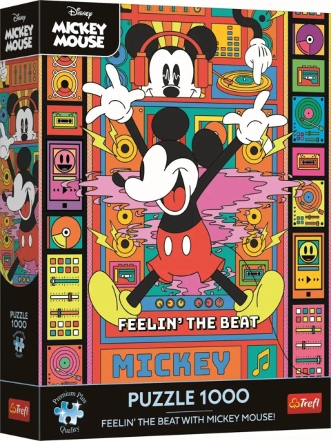 Puzzle 1000 Disney Czuj rytm z Mikim TREFL