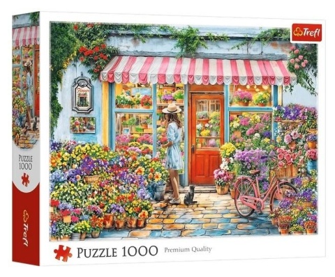 Puzzle 1000 Kwiaciarnia TREFL