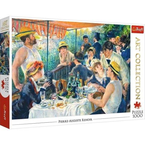 Puzzle 1000 Śniadanie wioślarzy TREF