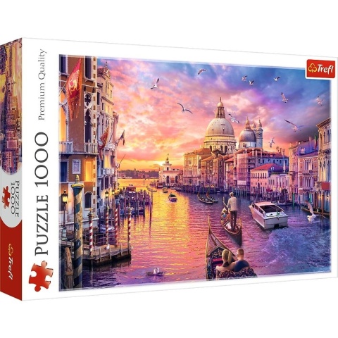 Puzzle 1000 Uroki Wenecji TREFL