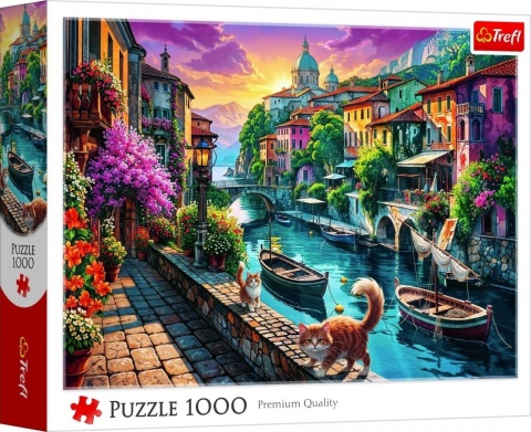 Puzzle 1000 Włoskie wakacje TREFL