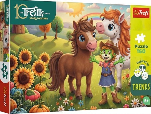 Puzzle 160 Konik TREFL
