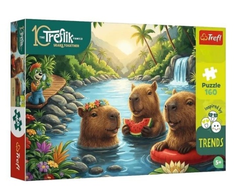 Puzzle 160 Trefliki - Kapibara TREFL