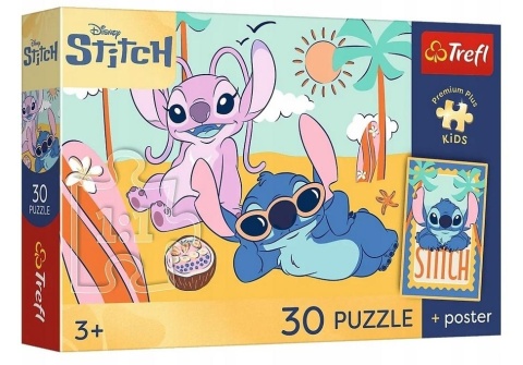 Puzzle 30 Lilo&Stitch Uśmiech Stitcha TREFL
