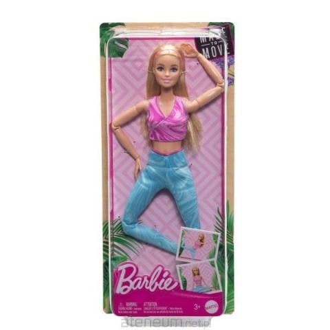 Barbie. Lalka Made to Move Blond włosy