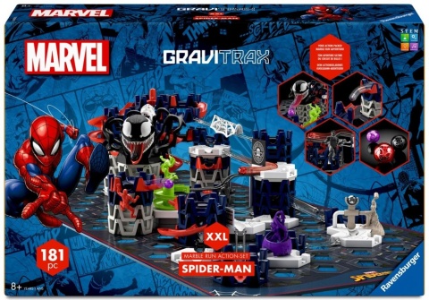 Gravitrax Zestaw Startowy Spiderman XXL