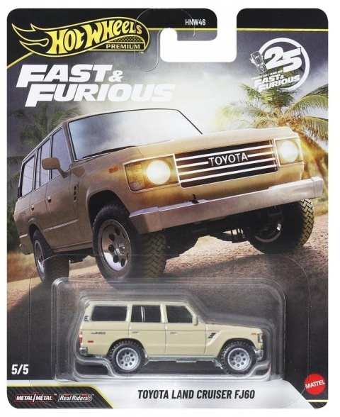 Hot Wheels Premium Szybcy i wściekli JHW76