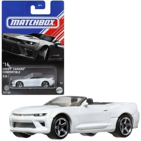 Matchbox Samochód 16 Chevy Camaro Convertible