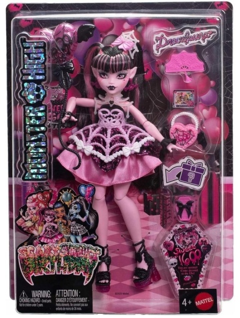 Monster High Straszysłodkie urodziny Lalka