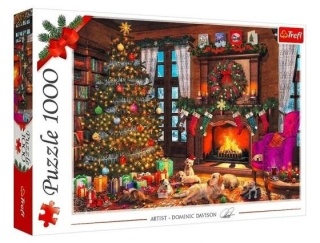 Puzzle 1000 Idą Święta TREFL
