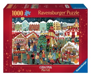 Puzzle 2D: Jarmark Świąteczny 1000el