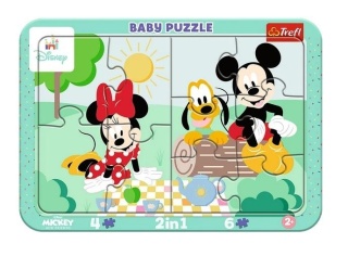 Puzzle 2w1 Ramkowe Baby Dziecięca radość