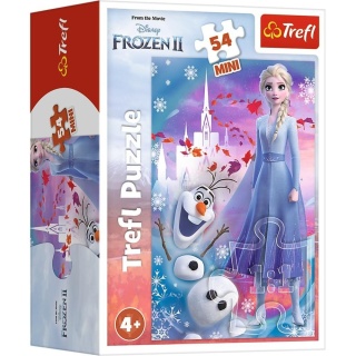 Puzzle 54 mini W świecie Anny i Elsy 4 TREFL