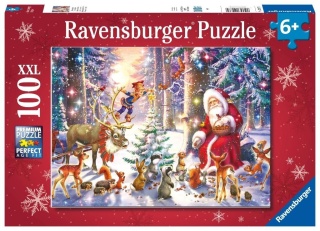 Puzzle dla dzieci 2D: Mikołaj 100el