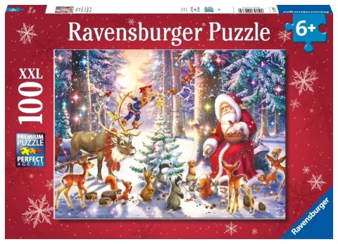 Puzzle dla dzieci 2D: Mikołaj 100el