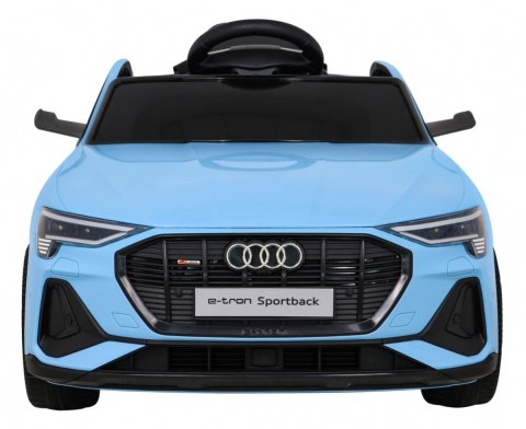 Audi E-Tron Sportback dla dzieci Niebieski + Pilot + Napęd 4x4 + Wolny Start + Radio MP3 + LED Audi E-Tron Sportback dla dzieci Niebieski + Pilot + Napęd 4x4 + Wolny Start + Radio MP3 + LED