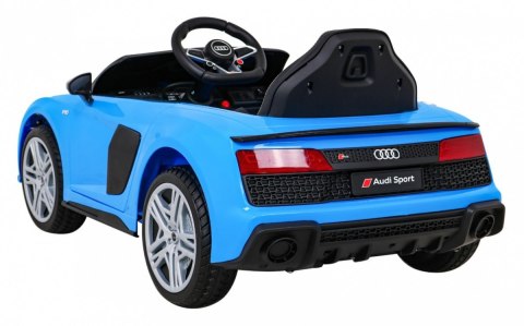Audi R8 LIFT Samochodzik na akumulator Niebieski + Pilot + Koła EVA + MP3 + LED Audi R8 LIFT Samochodzik na akumulator Niebieski + Pilot + Koła EVA + MP3 + LED