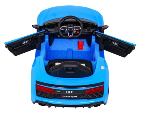Audi R8 LIFT Samochodzik na akumulator Niebieski + Pilot + Koła EVA + MP3 + LED Audi R8 LIFT Samochodzik na akumulator Niebieski + Pilot + Koła EVA + MP3 + LED