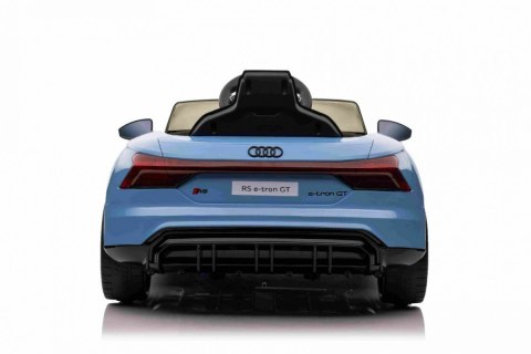 Audi RS E-Tron GT na akumulator Niebieski + Pilot + Napęd 4x4 + Radio MP3 + LED + EVA Audi RS E-Tron GT na akumulator Niebieski + Pilot + Napęd 4x4 + Radio MP3 + LED + EVA