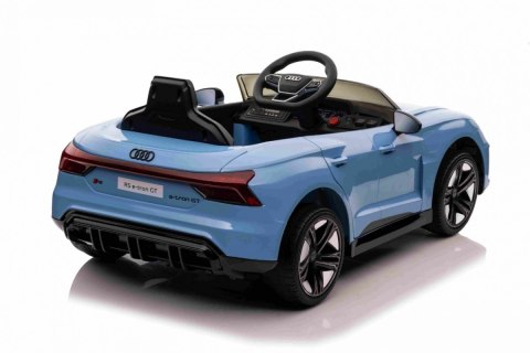 Audi RS E-Tron GT na akumulator Niebieski + Pilot + Napęd 4x4 + Radio MP3 + LED + EVA Audi RS E-Tron GT na akumulator Niebieski + Pilot + Napęd 4x4 + Radio MP3 + LED + EVA