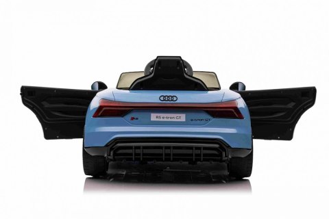 Audi RS E-Tron GT na akumulator Niebieski + Pilot + Napęd 4x4 + Radio MP3 + LED + EVA Audi RS E-Tron GT na akumulator Niebieski + Pilot + Napęd 4x4 + Radio MP3 + LED + EVA