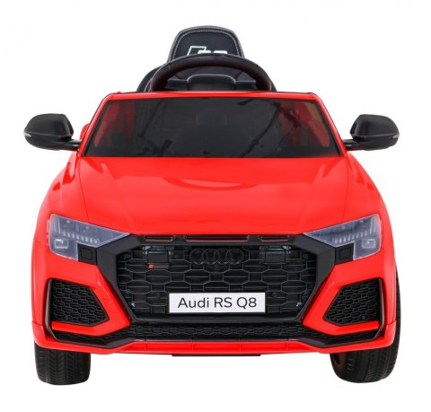 Audi RS Q8 Autko na akumulator Czerwony + Pilot + Wolny Start + EVA + LED + MP3 USB Audi RS Q8 Autko na akumulator Czerwony + Pilot + Wolny Start + EVA + LED + MP3 USB