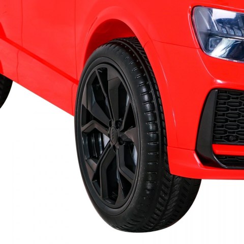 Audi RS Q8 Autko na akumulator Czerwony + Pilot + Wolny Start + EVA + LED + MP3 USB Audi RS Q8 Autko na akumulator Czerwony + Pilot + Wolny Start + EVA + LED + MP3 USB