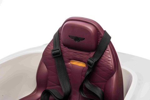 Autko Bentley Bacalar na akumulator dla dzieci Biały + Pilot + EVA + Wolny Start + Audio LED Autko Bentley Bacalar na akumulator dla dzieci Biały + Pilot + EVA + Wolny Start + Audio LED
