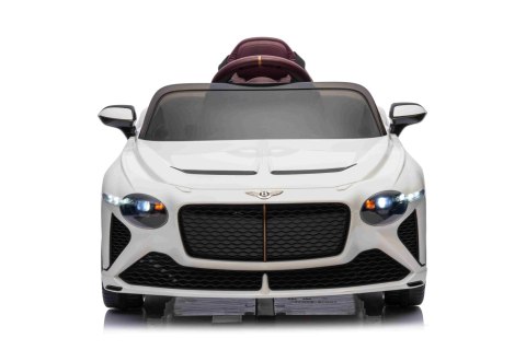 Autko Bentley Bacalar na akumulator dla dzieci Biały + Pilot + EVA + Wolny Start + Audio LED Autko Bentley Bacalar na akumulator dla dzieci Biały + Pilot + EVA + Wolny Start + Audio LED