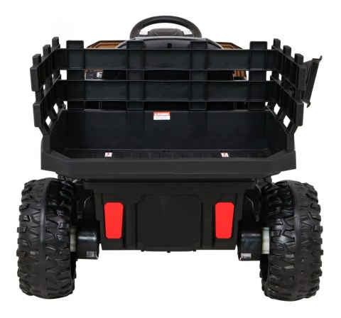 Autko Farmer Pick-up dla dzieci Czarny + Pilot + Bagażnik + Łopatka + EVA + MP3 LED Autko Farmer Pick-up dla dzieci Czarny + Pilot + Bagażnik + Łopatka + EVA + MP3 LED