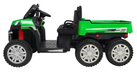 Autko Farmer Truck dla 2 dzieci Zielony + Napęd 4x4 + Pilot + Kiper + Audio LED Autko Farmer Truck dla 2 dzieci Zielony + Napęd 4x4 + Pilot + Kiper + Audio LED