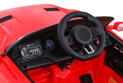 Autko GT Sport na akumulator dla dzieci Czerwony + Pilot + Wolny Start + Bagażnik + MP3 LED Autko GT Sport na akumulator dla dzieci Czerwony + Pilot + Wolny Start + Bagażnik + MP3 LED
