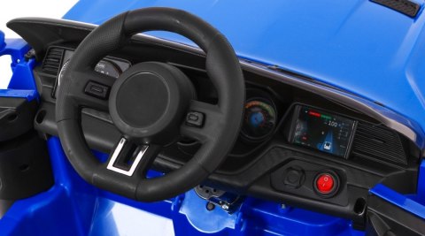 Autko GT Sport na akumulator dla dzieci Niebieski + Pilot + Wolny Start + Bagażnik + MP3 LED Autko GT Sport na akumulator dla dzieci Niebieski + Pilot + Wolny Start + Bagażnik + MP3 LED