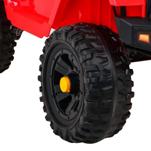 Autko Jeep Dark Night na akumulator dla dzieci Czerwony + Wolny Start + EVA + Audio LED Autko Jeep Dark Night na akumulator dla dzieci Czerwony + Wolny Start + EVA + Audio LED