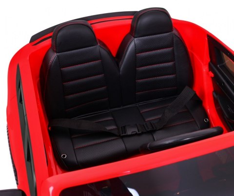 Auto Mercedes GLC 63S dla dzieci Czerwony + Napęd 4x4 + MP4 + LED + Ekoskóra + Wolny Start + EVA Auto Mercedes GLC 63S dla dzieci Czerwony + Napęd 4x4 + MP4 + LED + Ekoskóra + Wolny Start + EVA