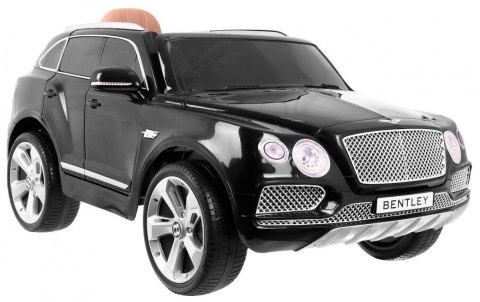 Auto na akumulator Bentley Bentayga dla dzieci Czarny + Koła EVA + Radio MP3 + Pilot Auto na akumulator Bentley Bentayga dla dzieci Czarny + Koła EVA + Radio MP3 + Pilot