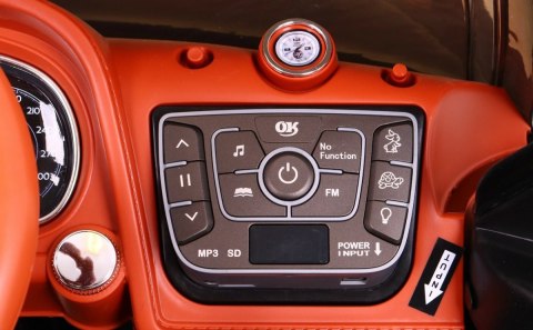 Auto na akumulator Bentley Bentayga dla dzieci Czarny + Koła EVA + Radio MP3 + Pilot Auto na akumulator Bentley Bentayga dla dzieci Czarny + Koła EVA + Radio MP3 + Pilot