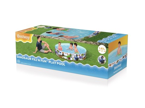Basen Fill N Fun Pool Dinozaury BESTWAY Basen Fill N Fun Pool Dinozaury BESTWAY