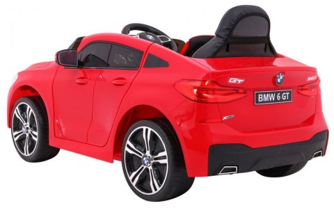 BMW 6 GT Autko na akumulator Czerwony + Pilot + Wolny Start + EVA + Pasy + LED MP3 BMW 6 GT Autko na akumulator Czerwony + Pilot + Wolny Start + EVA + Pasy + LED MP3