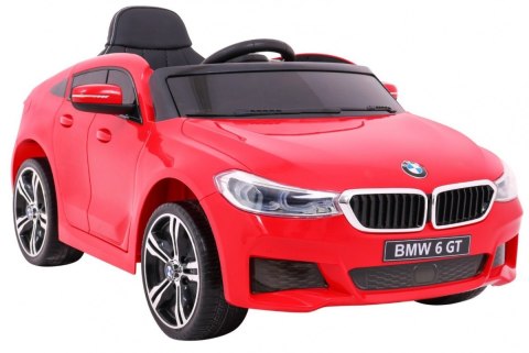BMW 6 GT Autko na akumulator Czerwony + Pilot + Wolny Start + EVA + Pasy + LED MP3 BMW 6 GT Autko na akumulator Czerwony + Pilot + Wolny Start + EVA + Pasy + LED MP3