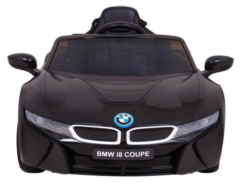 BMW I8 Lift Auto na akumulator Czarny + Pilot + Wolny Start + 3-pkt pasy + MP3 USB + LED BMW I8 Lift Auto na akumulator Czarny + Pilot + Wolny Start + 3-pkt pasy + MP3 USB + LED