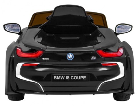 BMW I8 Lift Auto na akumulator Czarny + Pilot + Wolny Start + 3-pkt pasy + MP3 USB + LED BMW I8 Lift Auto na akumulator Czarny + Pilot + Wolny Start + 3-pkt pasy + MP3 USB + LED