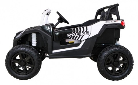 Buggy ATV Strong Racing dla 2 dzieci Biały + Silnik bezszczotkowy + Pompowane koła + Audio LED Buggy ATV Strong Racing dla 2 dzieci Biały + Silnik bezszczotkowy + Pompowane koła + Audio LED